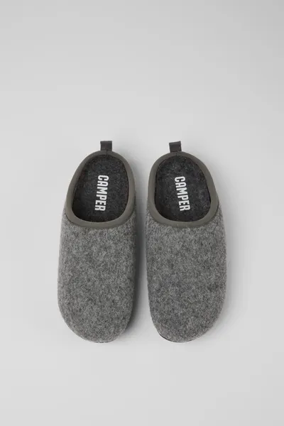 WABI Grey Slippers for Women - Autumn / Winter collection - Image 3