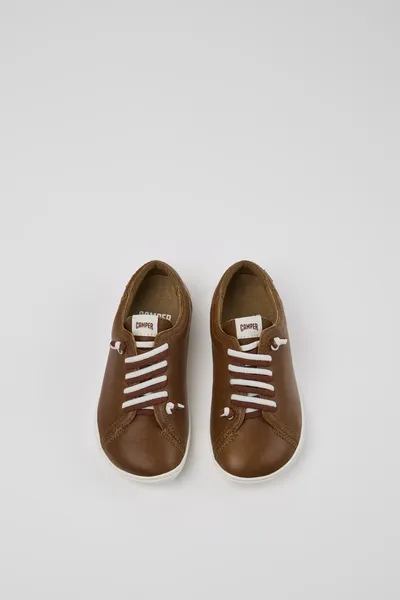 Peu Brown Casual Shoes for Kids - Autumn / Winter collection - Image 3
