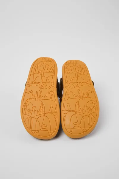 Brown Sandals for Kids - Autumn / Winter collection - Image 4