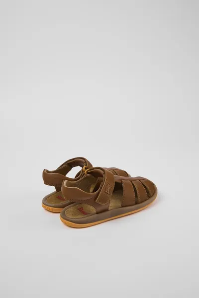 Brown Sandals for Kids - Autumn / Winter collection - Image 2