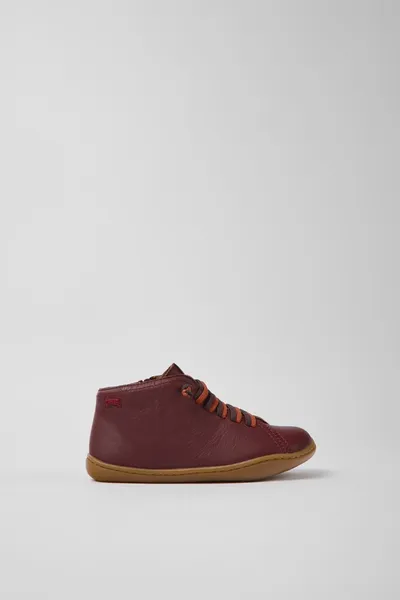 Peu Burgundy Boots for Kids - Autumn / Winter collection