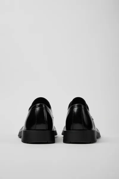 Neuman Black Loafers for Unisex - Autumn / Winter collection - Image 2