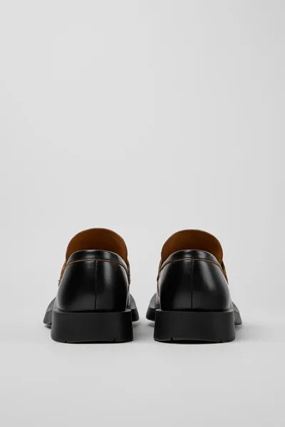 Neuman Black Loafers for Unisex - Autumn / Winter collection - Image 2