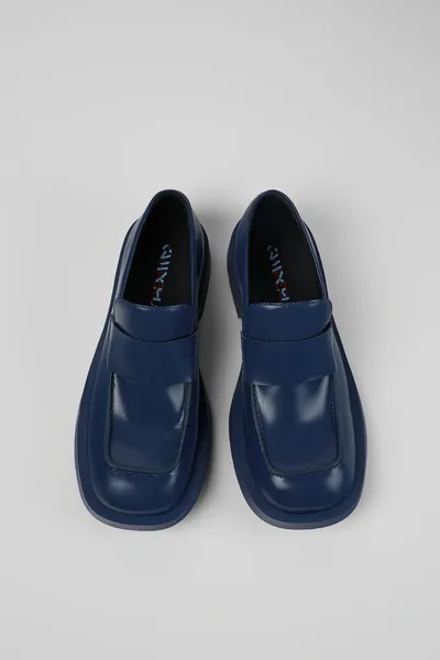 Neuman Blue Loafers for Unisex - Autumn / Winter collection - Image 3