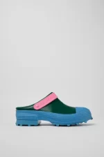 Tracktori Green Clogs for Unisex - Autumn / Winter collection