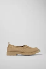 Neuman Beige Ballerinas for Unisex - Autumn / Winter collection