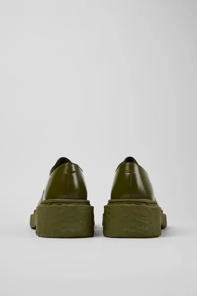 Vámonos Green Loafers for Unisex - Autumn / Winter collection - Image 2