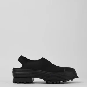 Tracktori Black Sandals for Unisex - Autumn / Winter collection