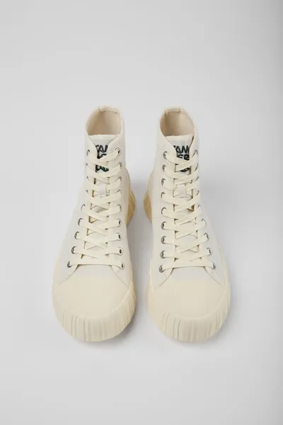Roz White Sneakers for Unisex - Autumn / Winter collection - Image 3
