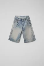 Denim shorts AU00007-002 Apparel Women. Official Online Store USA