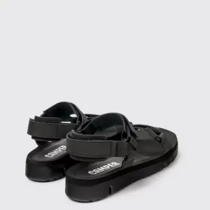 oruga Black Sandals for Men - Autumn / Winter collection