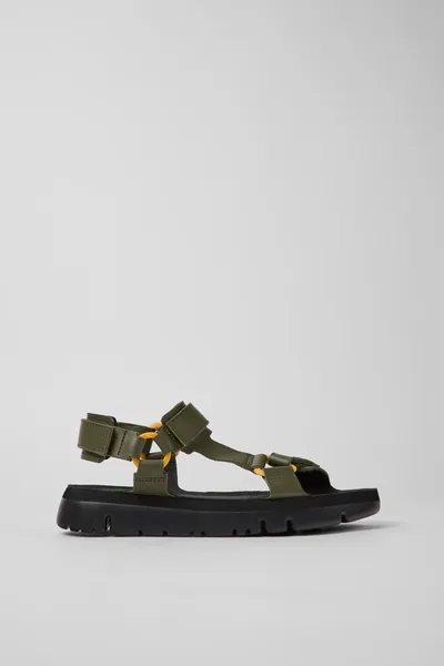 oruga Green Sandals for Men - Autumn / Winter collection