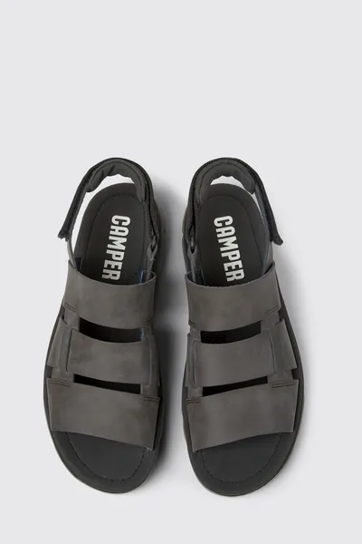 oruga Brown Sandals for Men - Autumn / Winter collection - Image 2