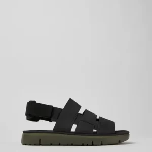 oruga Black Sandals for Men - Autumn / Winter collection