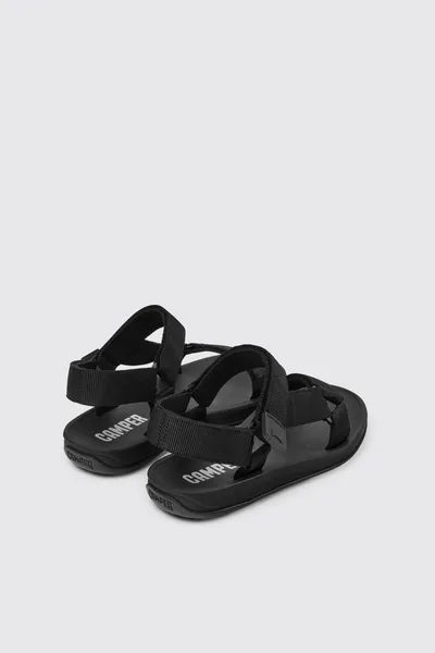 match Black Sandals for Men - Autumn / Winter collection