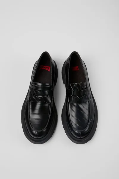 Twins Black Formal Shoes for Men - Autumn / Winter collection - Image 3