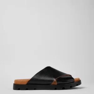 Brutus Black Sandals for Men - Autumn / Winter collection