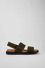 Brutus Green Sandals for Men - Autumn / Winter collection