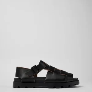Brutus Black Sandals for Men - Autumn / Winter collection