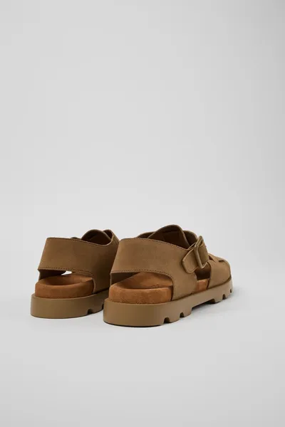 Brutus Brown Sandals for Men - Autumn / Winter collection - Image 2