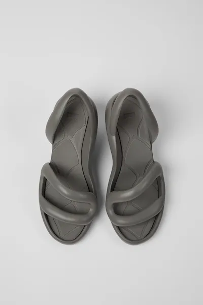 Kobarah Grey Sandals for Men - Autumn / Winter collection - Image 3