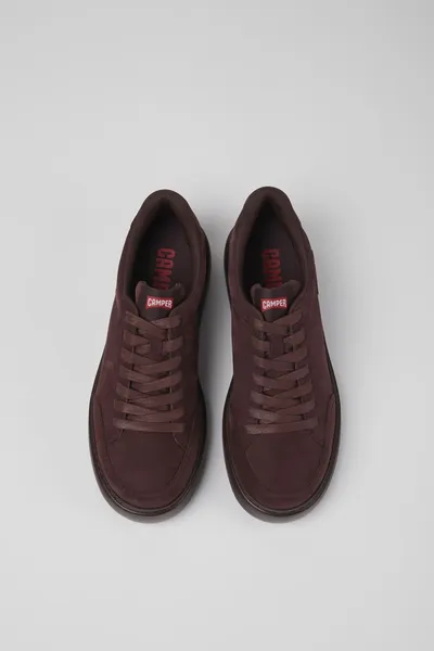 runner Burgundy Sneakers for Men - Autumn / Winter collection - Image 3