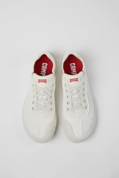 Path White Sneakers for Men - Autumn / Winter collection - Image 3