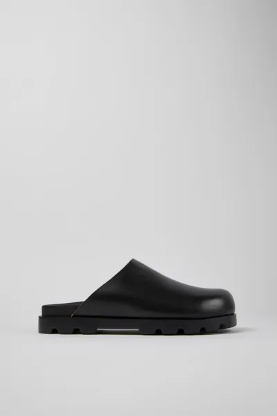 Brutus Black Clogs for Men - Autumn / Winter collection