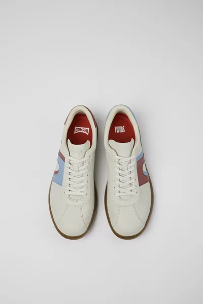 Twins White Sneakers for Men - Autumn / Winter collection - Image 3