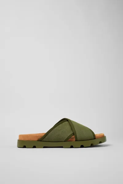 Brutus Green Sandals for Men - Autumn / Winter collection