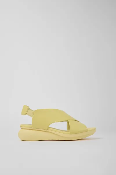 BALLOON Yellow Sandals for Women - Autumn / Winter collection