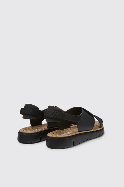 oruga Black Sandals for Women - Autumn / Winter collection
