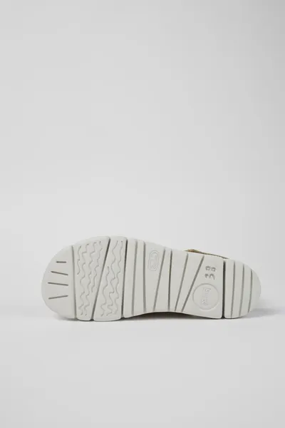 oruga Beige Sandals for Women - Autumn / Winter collection - Image 4
