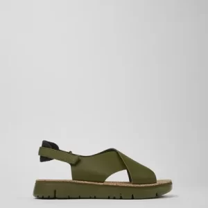 oruga Green Sandals for Women - Autumn / Winter collection