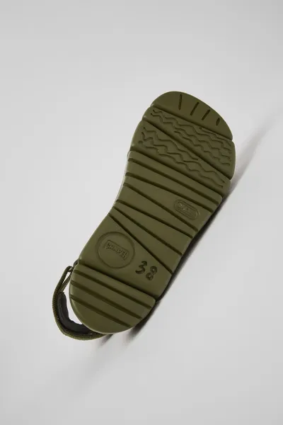 oruga Green Sandals for Women - Autumn / Winter collection - Image 4