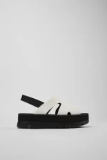 oruga White Sandals for Women - Autumn / Winter collection