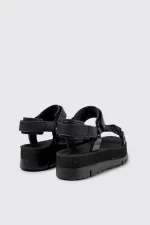 oruga Black Sandals for Women - Autumn / Winter collection