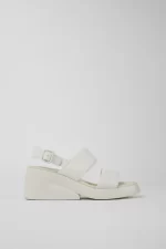 Kaah White Sandals for Women - Autumn / Winter collection