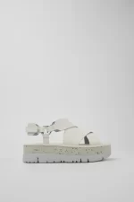 oruga White Sandals for Women - Autumn / Winter collection