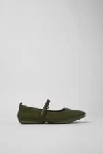 Right Green Ballerinas for Women - Autumn / Winter collection