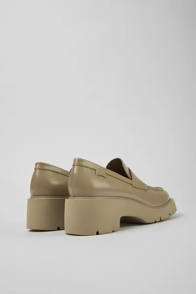 Milah Beige Formal Shoes for Women - Autumn / Winter collection - Image 2