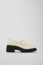 Milah White Formal Shoes for Women - Autumn / Winter collection