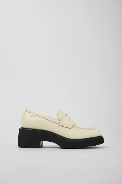 Milah White Formal Shoes for Women - Autumn / Winter collection