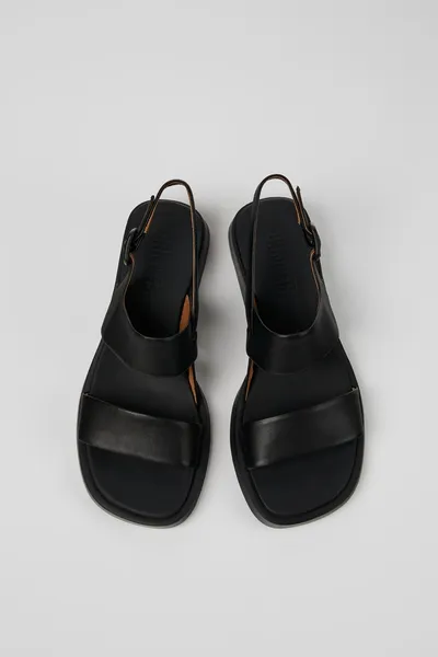 Dana Black Sandals for Women - Autumn / Winter collection - Image 3