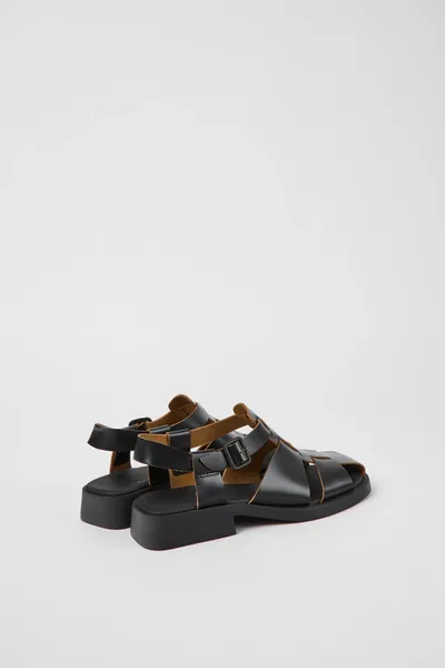 Dana Black Sandals for Women - Autumn / Winter collection - Image 2