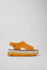 oruga Orange Sandals for Women - Autumn / Winter collection