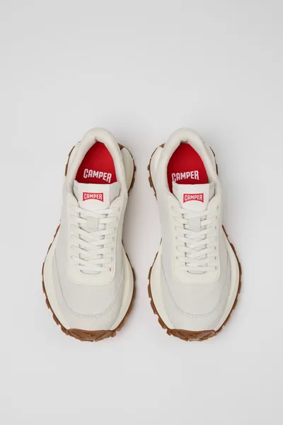 Drift Trail White Sneakers for Women - Autumn / Winter collection - Image 4