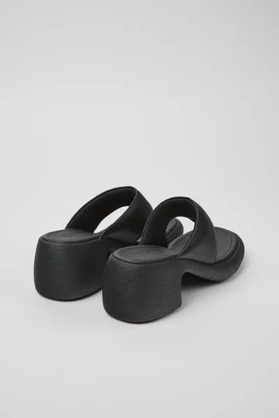 Thelma Black Sandals for Women - Autumn / Winter collection - Image 2