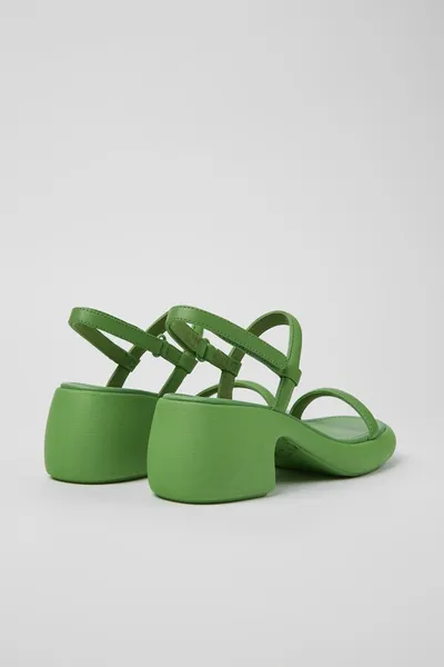 Thelma Green Sandals for Women - Autumn / Winter collection - Image 2