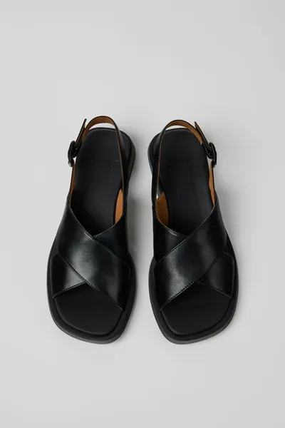 Dana Black Sandals for Women - Autumn / Winter collection - Image 3